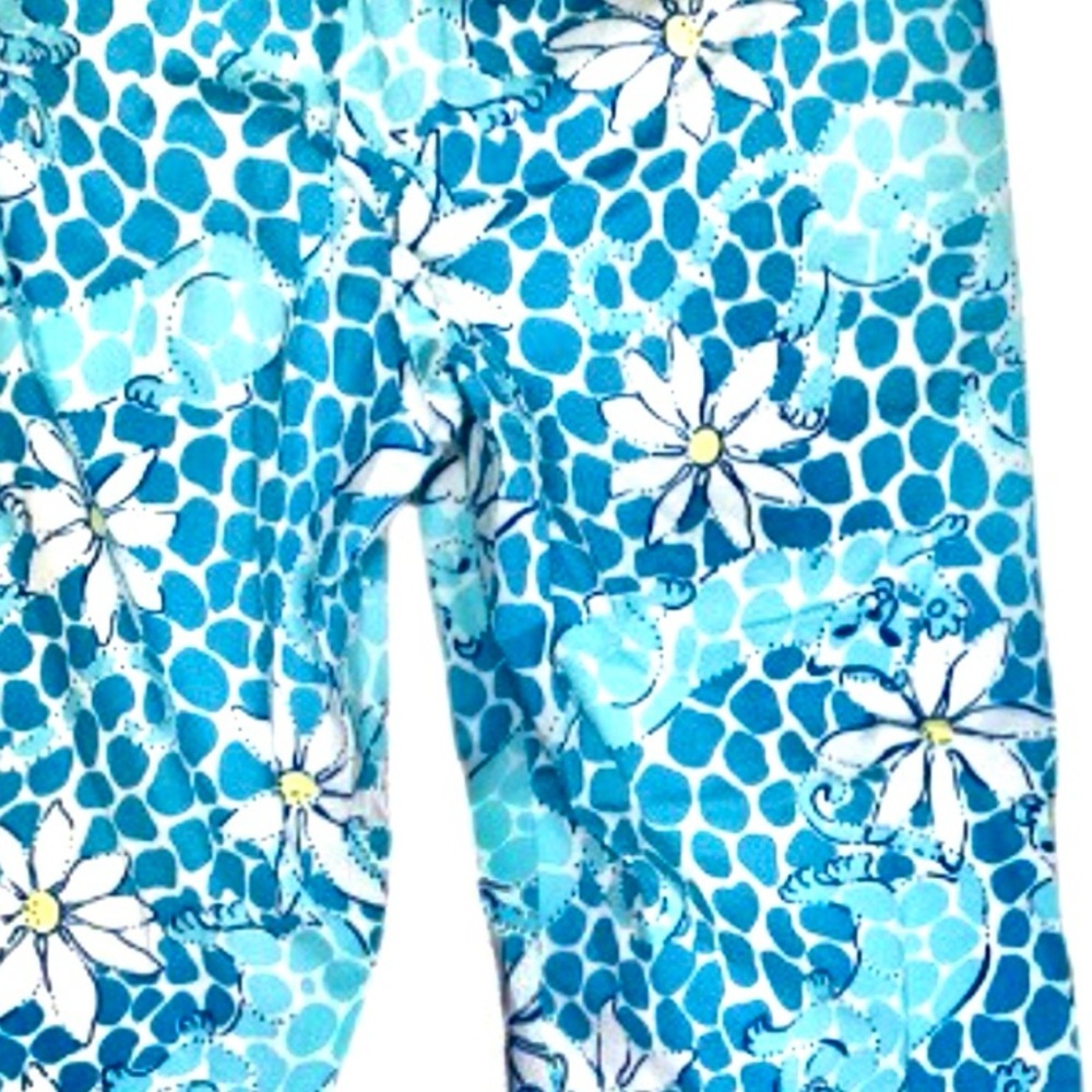 Lily Pulitzer Tiger Daisy Print  Pants - Picture 3 of 7